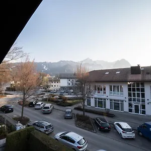 Central With The View Of The Zugspitze , Garmisch-Partenkirchen Germany